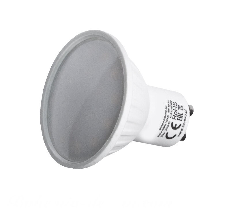 LED žárovka GU10 7W 230V 120° - neutrální bílá