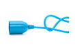 Objímka E27 plastová barvená s textilním kabelem dle výběru