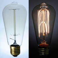 Retro žárovky Edison