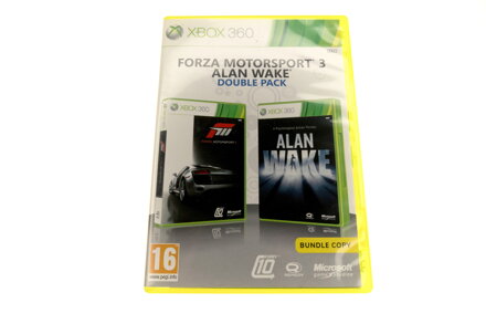 Forza Motorsport3 Alan Wake Double pack- Xbox 360