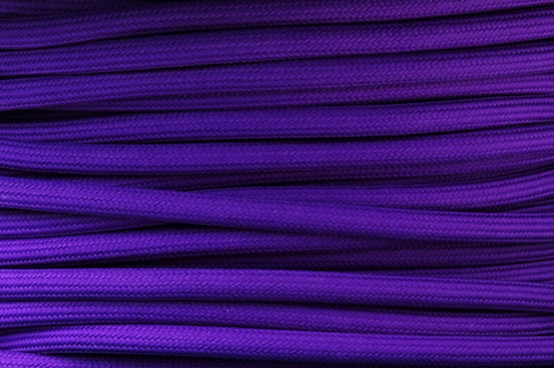 Textilní kabel Fialový Tmavý F16 opředený 2x0,75 a 3x0,75mm2