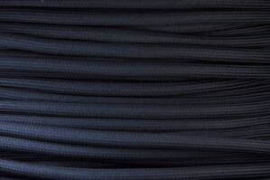 Textilní kabel Černý CR3 opředený 2x0,75 a 3x0,75mm2