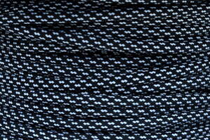 Textilní kabel Tečka Černo-Bílá  48 opředený 2x0,75 a 3x0,75mm2